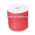 Wholesale round elastic cord red extension cord